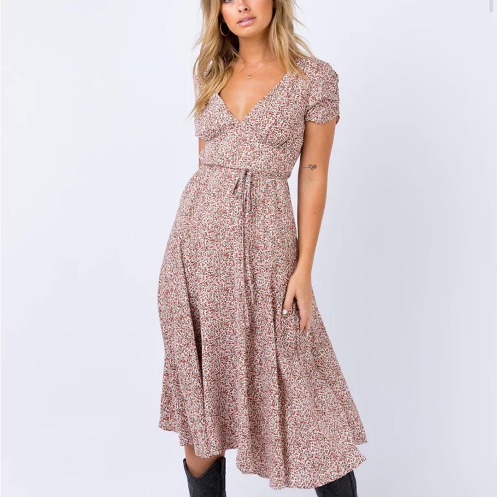 Princess Polly Falleni Midi Dress